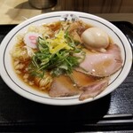 京都 麺屋たけ井 - 味玉ラーメン