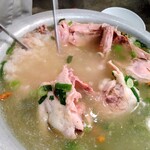 韓国食堂 入ル 坂上ル  - 2021/12月。蔘鶏湯の鶏はホロホロとほぐれます！