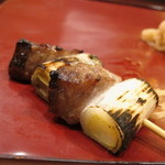 すし屋 真魚 - ねぎま焼き