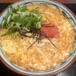 Marugame Seimen - 明太たまごあんかけうどん(530円也) 明太子が良い味出してます♪