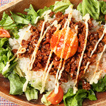 お肉とチーズの専門店 肉バル 栄&肉 - お手製タコライス