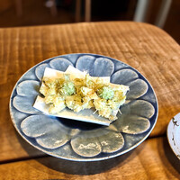 浅草 ひら山 - ✽  蕗の薹の天ぷら　500円
