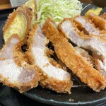 とんかつ 栄ちゃん - この3色の断面に萌える