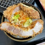 とんかつ 栄ちゃん - かとう丼でいつも〆る
