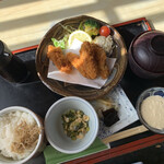 なか家 - かきフライ定食　¥900(税込)