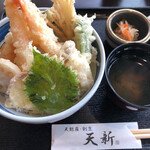 tempurakappoutenshin - えび野菜天丼