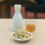 安記 - ③  690円：老酒1合+突出し（ザーサイ）