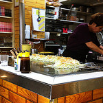 Okonomiyaki Hirano - カウンター