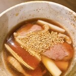 鸭肉荞麦沾面 (附米饭)