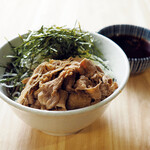 “My meat soba (cold/warm/warm)”
