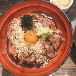 Washoku Enishi Sobakiri - 蕎麦と近江牛ローストビーフ丼