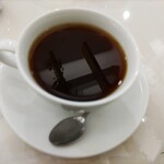 幸せのパンケーキ - ホットコーヒー。