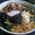 外苑休憩所 - 靖国そば850円