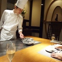 巴里 夕顔 - グラスシャンパーニュ飲みつつ