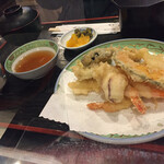 Tangotei - 相方の食べた天ぷら定食