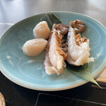 那古亭 - オマール海老と帆立