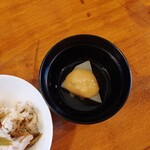 ハッコウ ルパン - 大根+ゆず味噌、ごはん