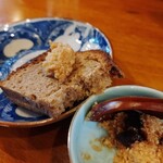 ハッコウ ルパン - カンパーニュと、酒かすと奈良漬のバター