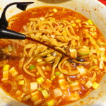 ラーメン二郎 - 赤酢投入～♪