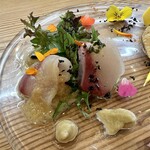 kitchen俊貴 - 天然鰤のカルパッチョ