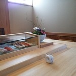 小判寿司 - お花(^-^)