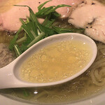 ラーメン 普通 - 貝出汁塩ラーメン