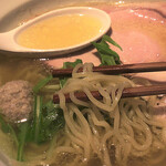 ラーメン 普通 - 貝出汁塩ラーメン