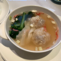 香港料理 盛記 銀座 - ワンタンスープ