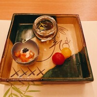 うなぎ 蟹 青海 北新地 - 前菜