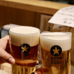 天ぷらと日本酒 明日源 - 6周年に乾杯〜♪