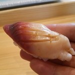 小判寿司 - ほっき炙り。リフト(^-^)/