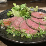 肉・魚×野菜　ビストロTAKAYA - 松坂牛ローストビーフ
