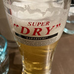 かぶきち - 生ビールはスーパードライ