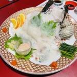 割烹よし田 - カワハギ刺し