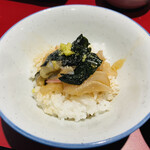 割烹よし田 - 鯛茶漬け