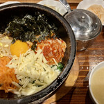 Ajikan - チーズキムチビビンバランチ880円（税込）