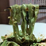 自然派中華 クイジン - サーモンとオータムポエム､淡路レモンの中華風クリーム和えそば　麺リフト 