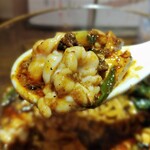 自然派中華 クイジン - 牡蠣と白子入り麻婆豆腐のスープ麺　白子リフト