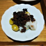 自然派中華 クイジン - 牡蠣と白子入り麻婆豆腐のスープ麺　追加トッピング(山芋､ゆり根､銀杏､肉味噌