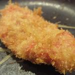 大阪串かつ　テンテコマイ - 【100円串】「紅生姜」：生姜特有のツンとした辛みがまろやかになって
      さっぱりとした後味で面白～い♪
      