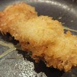 大阪串かつ　テンテコマイ - 【特串】「活き〆真だこ」：シナッとコリッと♪たこ焼きよりもたこの
      澄んだ旨みを愉しめるかも！
      