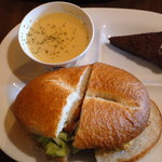 サビオカフェ - ベーグルセット（1000円）