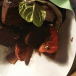 cafe nekoji - ガトーショコラクレープ。