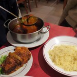 Le Danube Bleu - チキンのクスクス€12