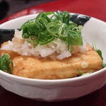 つかふき屋 - 焼き豆腐