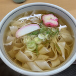 おかだうどん - きしめん　¥400(税込)