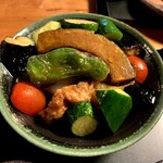 Tamaiya - 若鶏もも肉と旬菜の油淋鶏