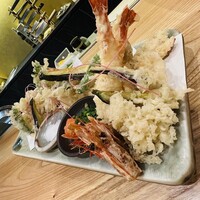 車海老天ぷら盛り合わせ