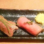 ふくぶく - 和牛握り寿司
