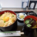 Choujuan Hayabusachou - 開花丼　お肉の主張が凄い！こんな開化丼初めてです！